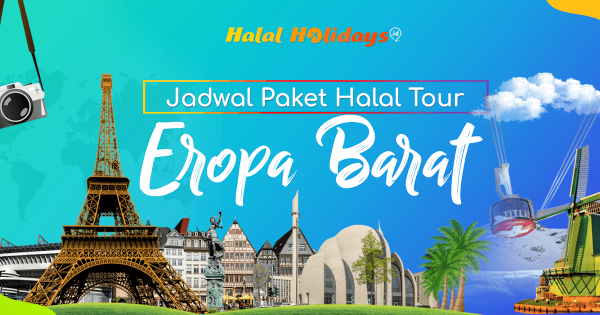 Автобусные туры выходного дня по городам золотого кольца россии. Paket Wisata Halal Tour Eropa Barat 2022