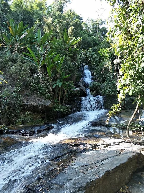 Many waterfalls in africa were places of worship for . Chi Jungle Man Mae Wang National Park Waterfalls